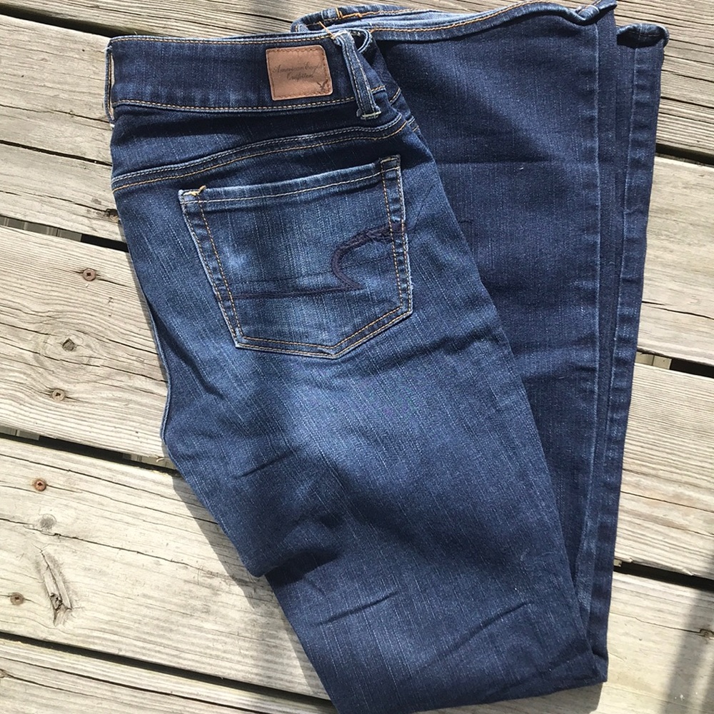 American Eagle artist flare jeans